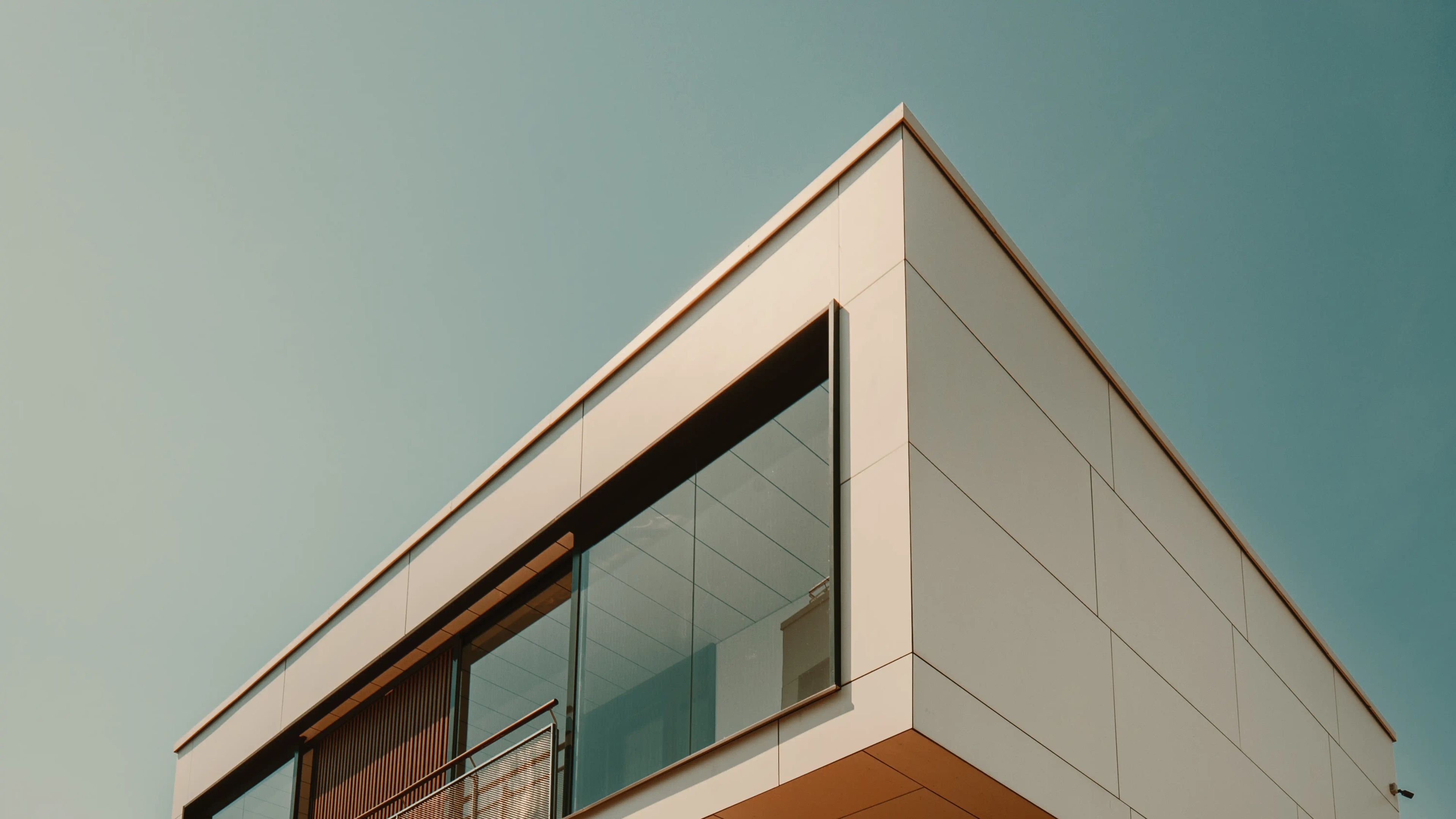 Modern architectural building